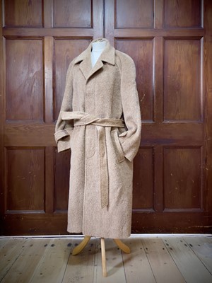 Lot 553 - A Christian Dior Monsieur Mohair and wool mix coat.