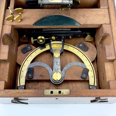 Lot 280 - A late 19th century Henderson's miners dial made by E.T Newton & Son Ltd Camborne.