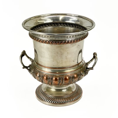 Lot 28 - A WMF silver plated ice bucket.