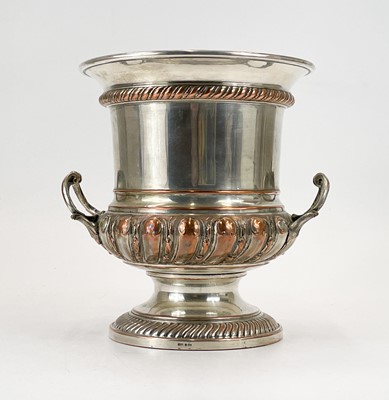 Lot 28 - A WMF silver plated ice bucket.