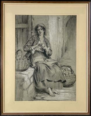 Lot 1416 - The Orange Seller