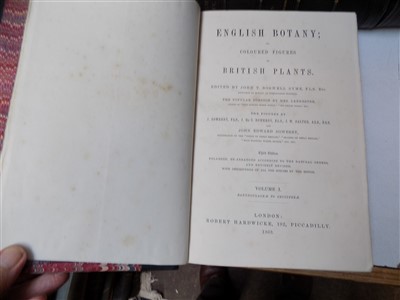 Lot 454 - SYME (J.T.) & LANKESTER (MRS) "English Botany or Coloured Figures of British Plants" (SOWERBY)