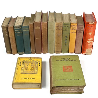 Lot 23 - Fifteen books about the history and culture of China.