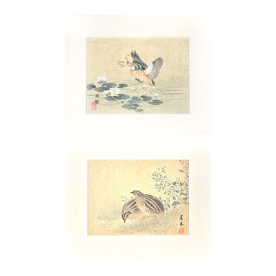 Lot 679 - Two Japanese woodblock prints.