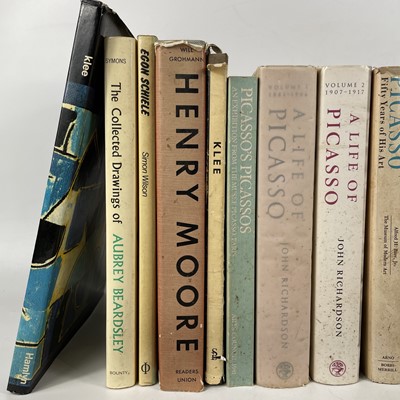 Lot 331 - Twenty-three works about Paul Klee, Picasso, Henry Moore and other artists.