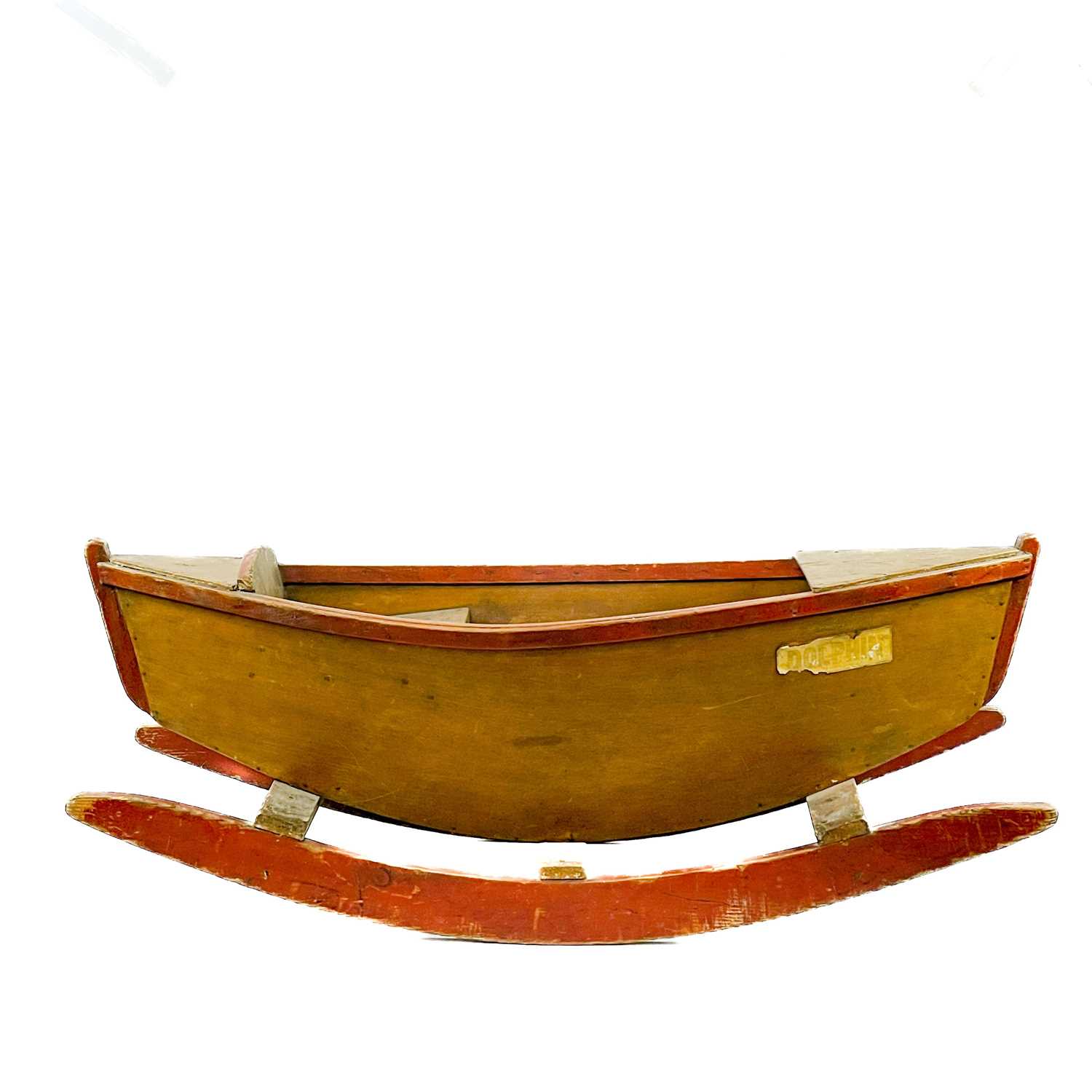 Lot 44 - A child's rocking boat.