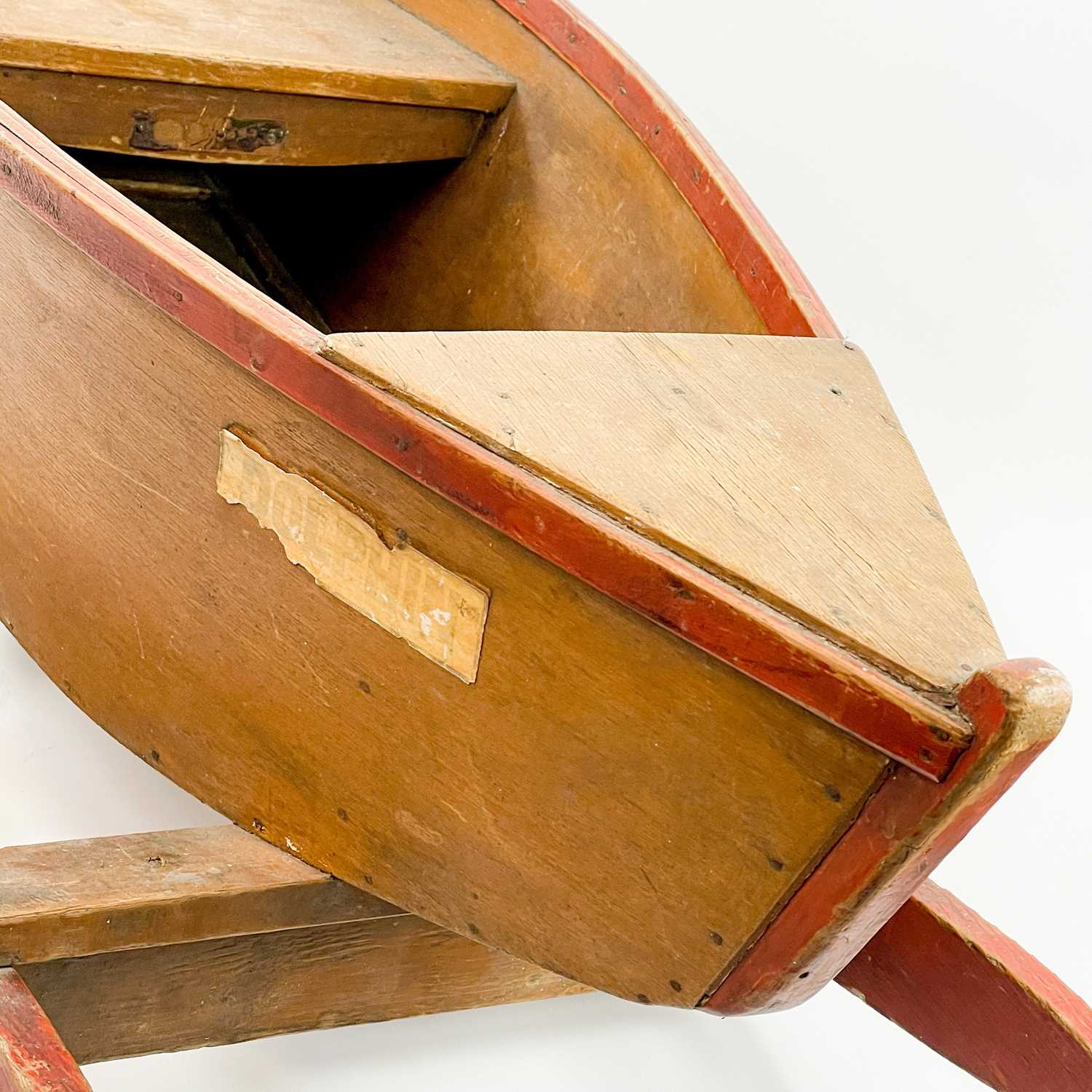 Lot 44 - A child's rocking boat.