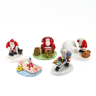 Lot 940 - A Coalport Characters first edition Father Christmas My Best Friends.