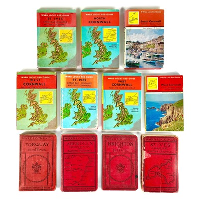 Lot 35 - Eleven various Ward Lock & Co pocket atlases.