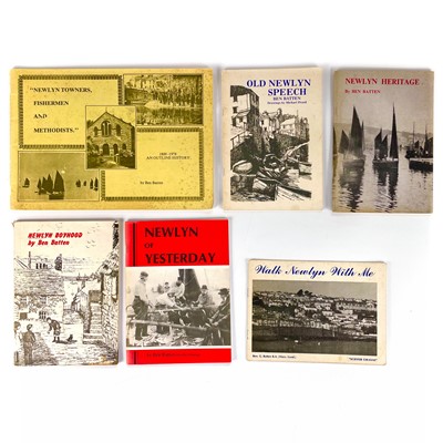 Lot 33 - Six books on Newlyn by Ben Batten (Four signed copies).