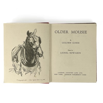 Lot 325 - GOLDEN GORSE. 'Older Mousie'.