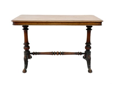 Lot 1810 - A Victorian mahogany centre table.