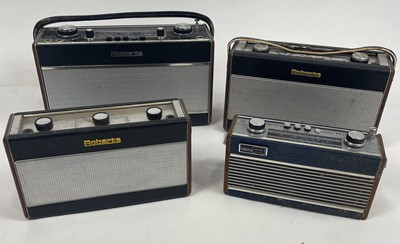 Lot 251 - A collection of vintage 'Roberts' radios.