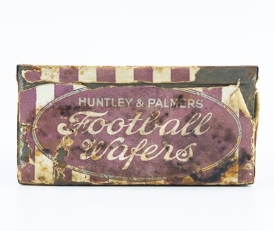 Lot 1 - An early 20th century Huntley & Palmers Football Wafers tin.
