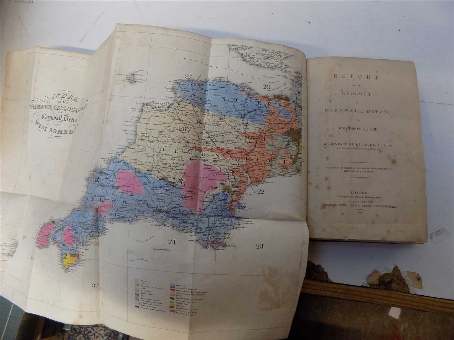 Lot 486 DE LA BECHE (HENRY T.).