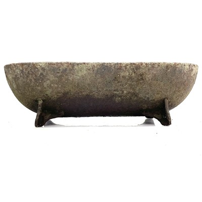 Lot 200 - A Ransome cast iron pig trough.