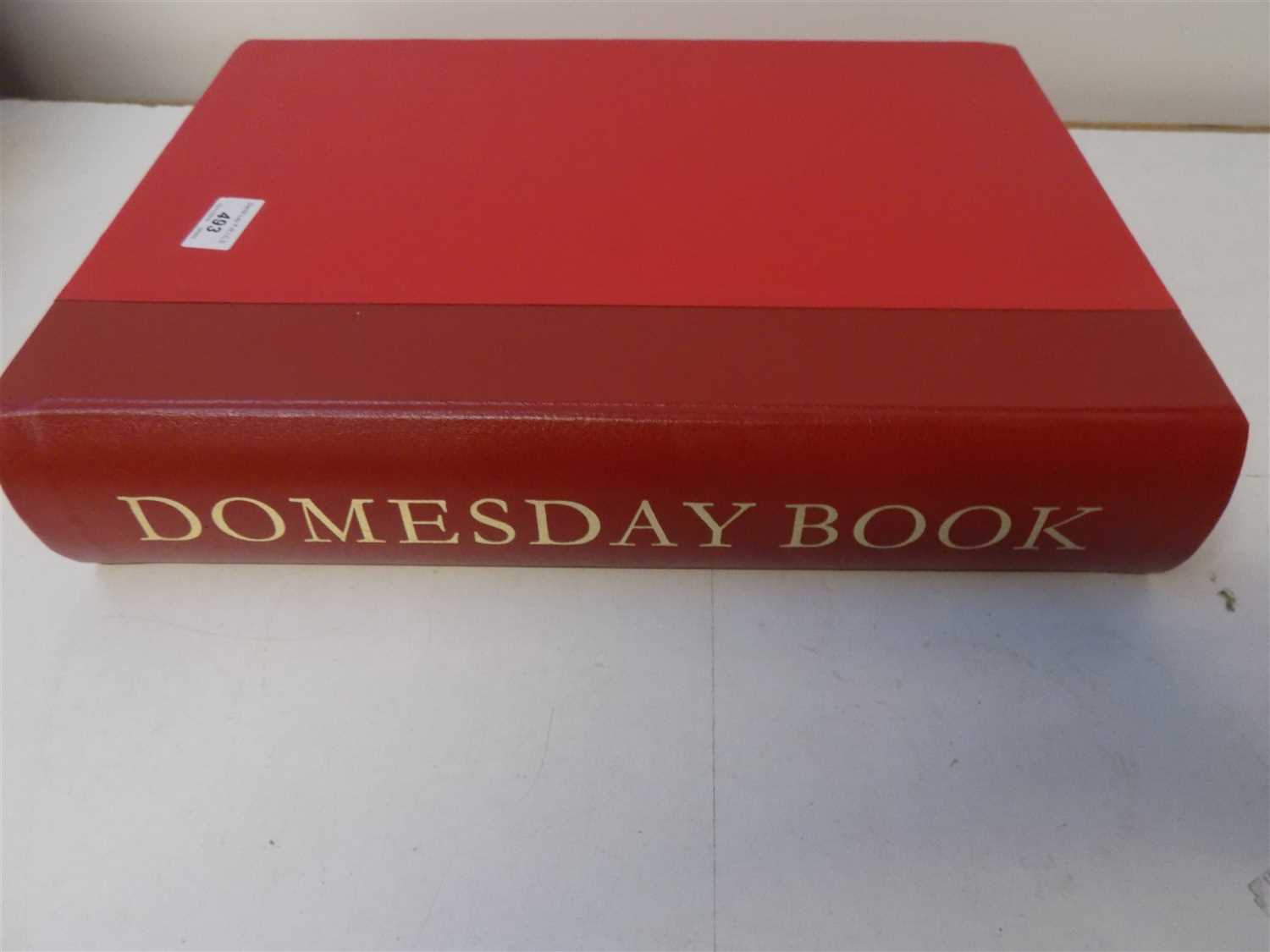 Lot 493 - THE CORNWALL DOMESDAY BOOK.