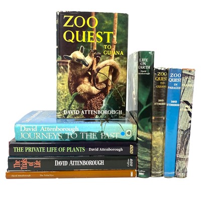 Lot 515 - Signed David Attenborough and first editions.