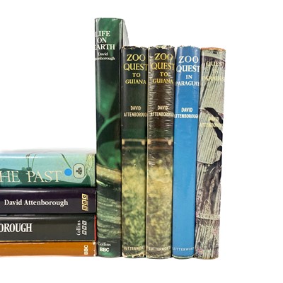 Lot 515 - Signed David Attenborough and first editions.