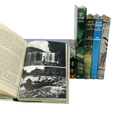Lot 515 - Signed David Attenborough and first editions.