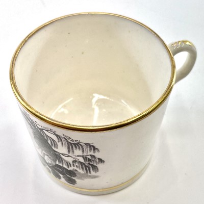 Lot 116 - A Queen Charlotte Memorium small porcelain mug.