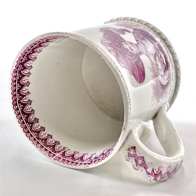 Lot 111 - A rare Read & Clementson Victoria Coronation mug.