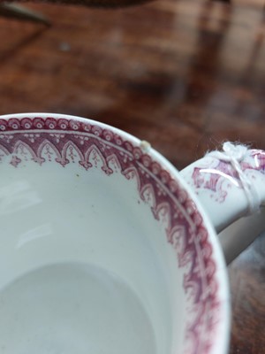 Lot 111 - A rare Read & Clementson Victoria Coronation mug.