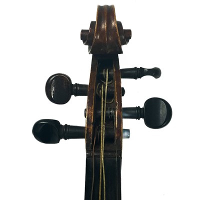 Lot 89 - After Antonius Stradivarius, A German violin, made by F. A. GLASS, circa 1900.