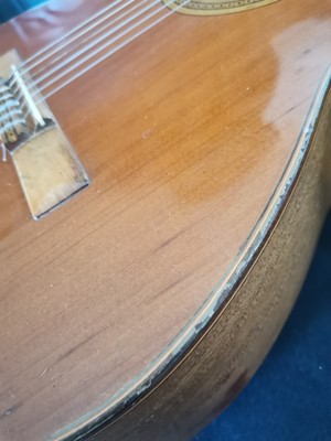 Lot 90 - M G Contreras classical acoustic guitar.