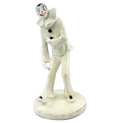 Lot 222 - A composite stone model of Pierrot by Klara Sever for Austin Prod Inc.