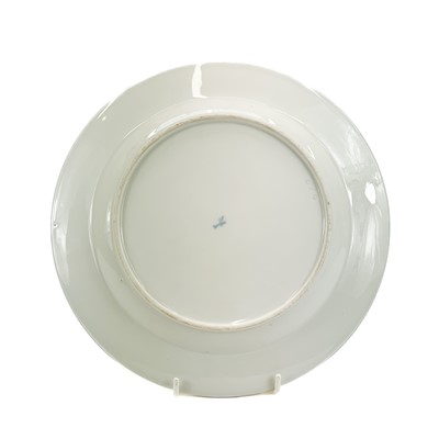 Lot 883 - A continental porcelain cabinet plate of Louise of Mecklenburg-Strelitz.