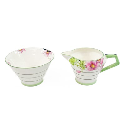 Lot 828 - A Paragon Art Deco 'Iceland Poppy' pattern tea...