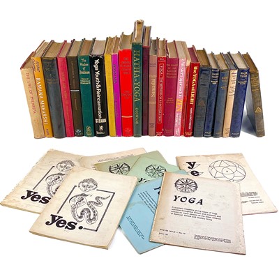 Lot 185 - Collection of books and magazines covering yoga and Zen Buddhism