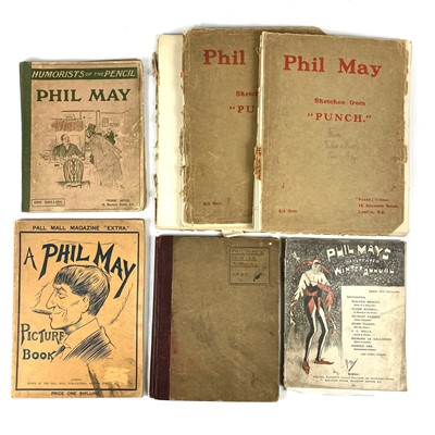 Lot 150 - Phil May Illustrations.