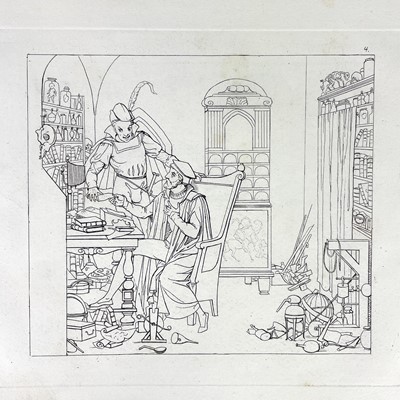 Lot 140 - Five satirical illustrated works.