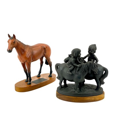 Lot 916 - A Beswick connoisseur model of Mill Reef.