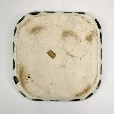 Lot 812 - A Newlyn Celtic pottery coffee service in the folk pattern.