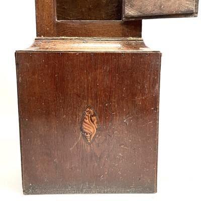 Lot 148 - A George III oak eight day longcase clock by Stephen Blackburn, Oakham.