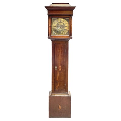 Lot 148 - A George III oak eight day longcase clock by Stephen Blackburn, Oakham.