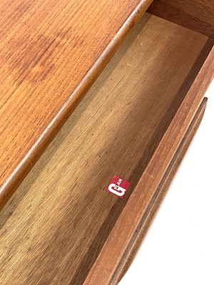Lot 1804 - A G-Plan Fresco teak chest of double drawers designed by Victor Wilkins.