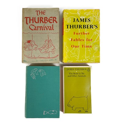 Lot 137 - James Thurber Illustrations. Seven works.