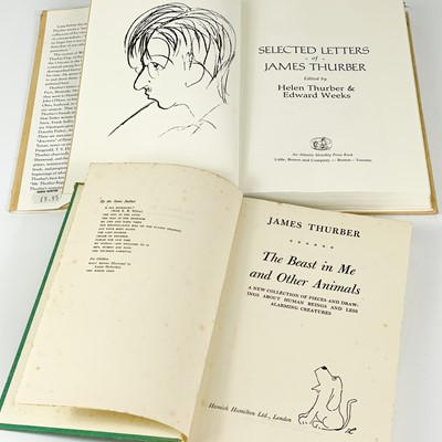 Lot 137 - James Thurber Illustrations. Seven works.