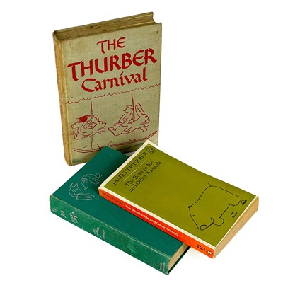 Lot 137 - James Thurber Illustrations. Seven works.