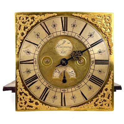 Lot 247 - An 18th century 30-hour longcase clock movement by Hargreaves, Settle.