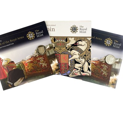 Lot 63 - Uncirculated £1 Royal Mint Coins 1983 to 2009 in Royal Mint Packaging (x12 coins)