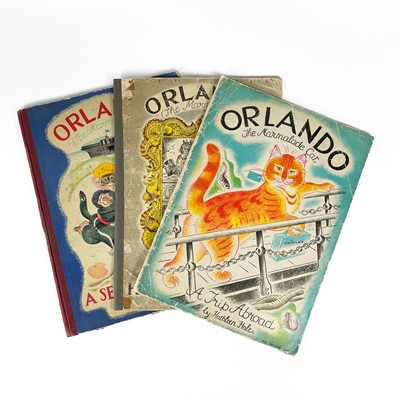 Lot 160 - Kathleen Hale Illustrations. Three 'Orlando' works.