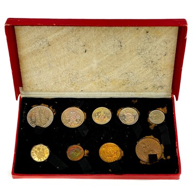 Lot 130 - UK 1950 Proof Coin Set in Original Royal Mint Box.