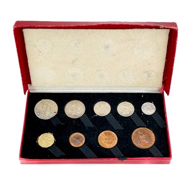 Lot 131 - UK 1950 Proof Coin Set in Original Royal Mint Box.