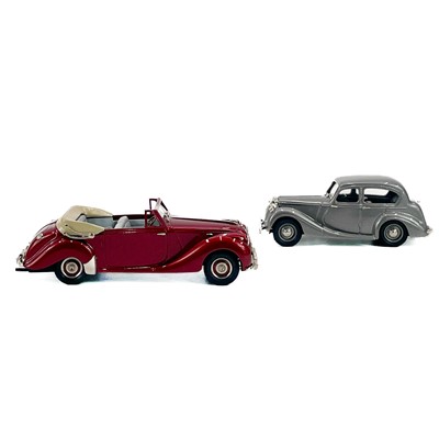 Lot 753 - Lansdowne Models 1940's Cars (x2): Lagonda & Sunbeam Talbot.