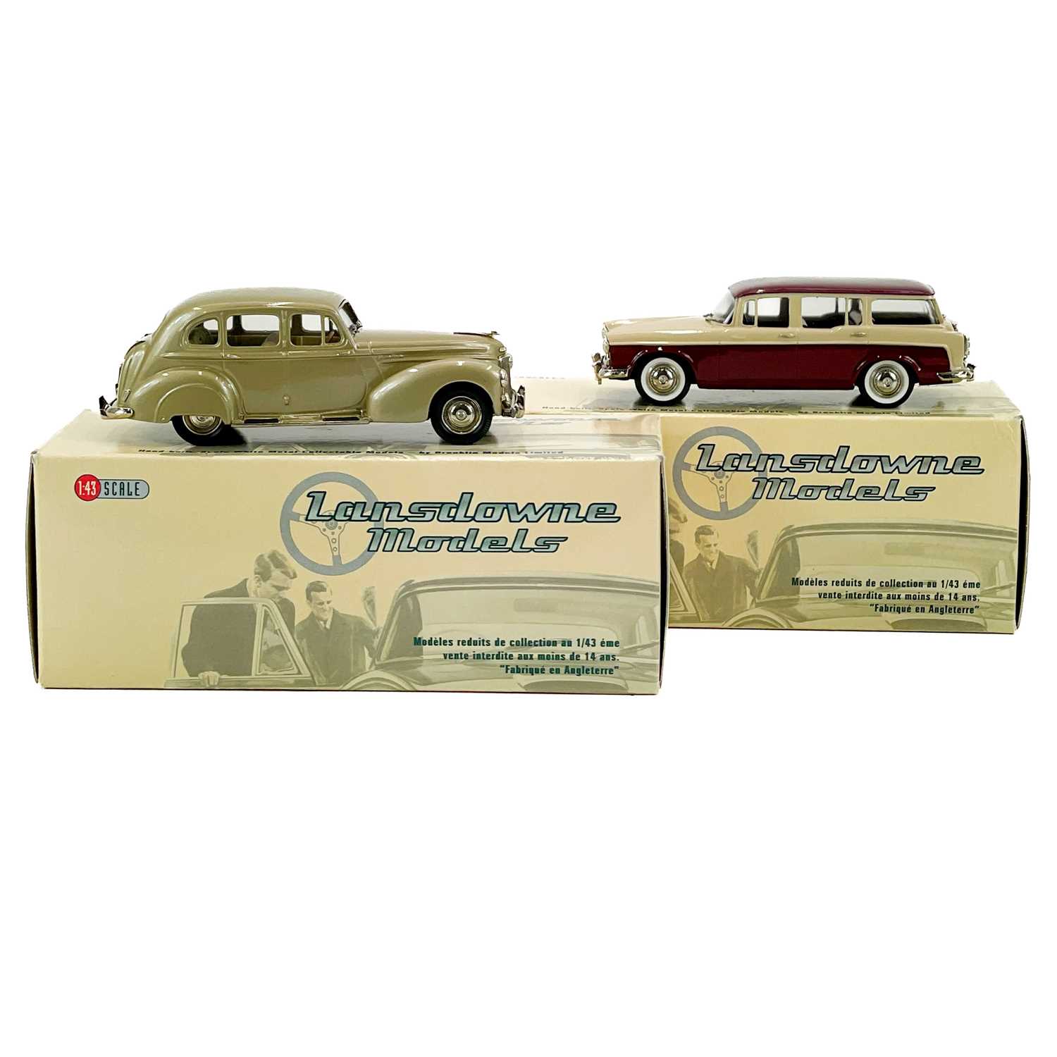 Lot 755 - Lansdowne Models 1940's/1950's Cars (x2): Humber Cars.